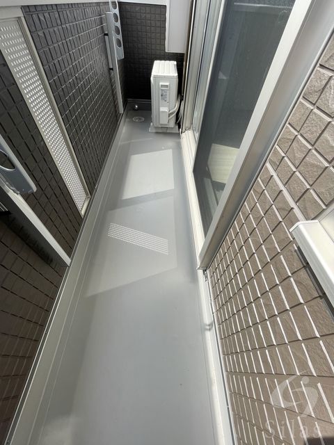 バルコニー　同仕様施工