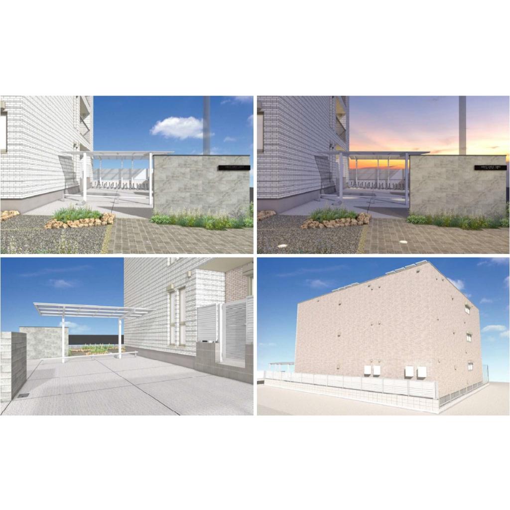 建物外観　外はこのようになっています