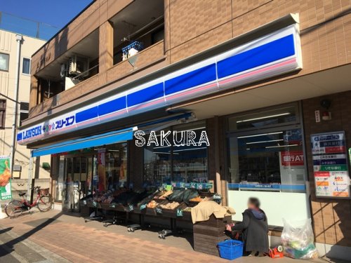 コンビニ　ローソン LAWSON+スリーエフ港北篠原町店（コンビニ）まで586m