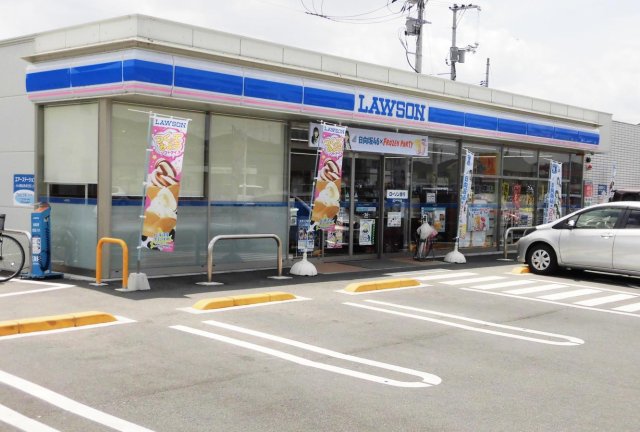 コンビニ　ローソン　岡山高島新屋敷店（コンビニ）まで630m