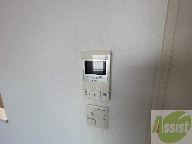 セキュリティ　インターホンで来客確認ができます。安心ですね。