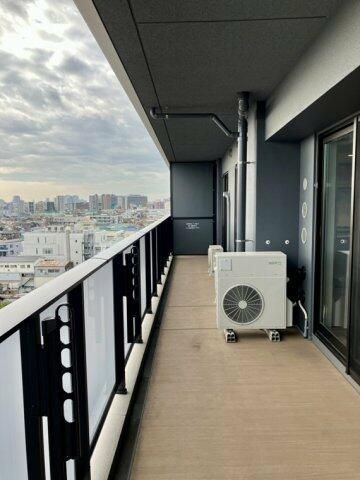 バルコニー　別タイプ部屋　参考写真です