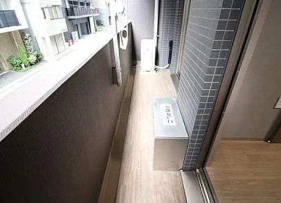バルコニー　別部屋イメージ画像になります