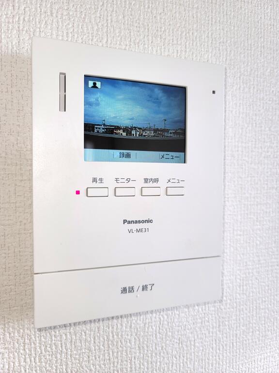 セキュリティ　モニター付きインターホン