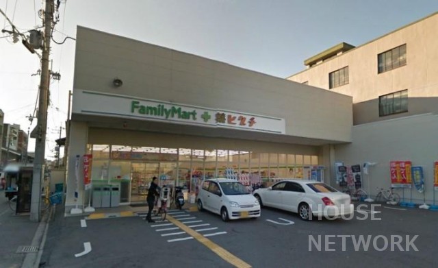 ドラックストア　ファミリーマート 薬ヒグチ西陣北店（ドラッグストア）まで650m