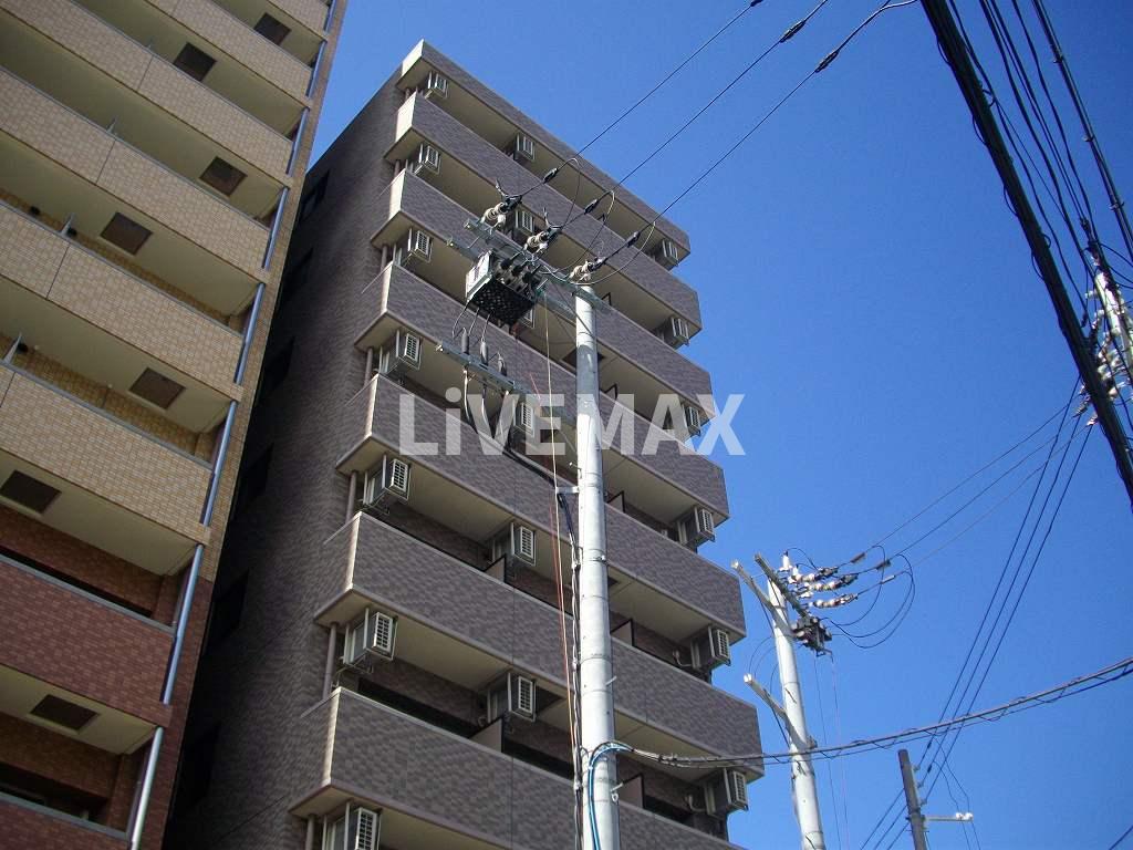 建物外観　分譲のしっかりとした造り!!外観タイル張りが魅力!!!