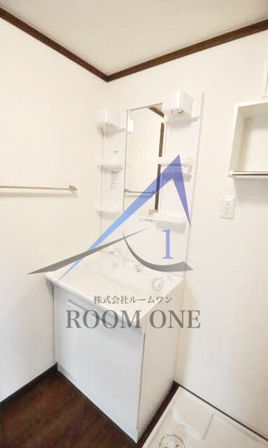 洗面設備　洗面台です。