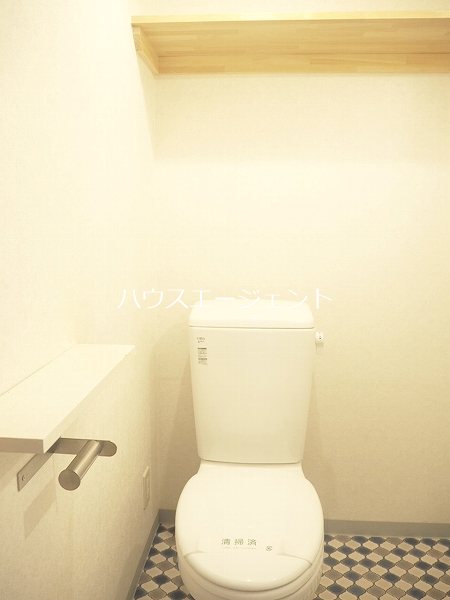 トイレ　清潔感のあるトイレ。