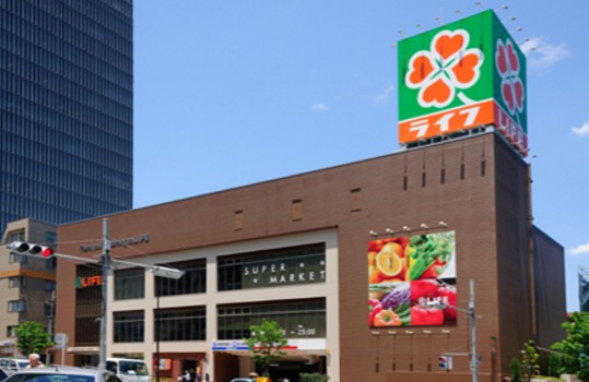 スーパー　ライフ中野坂上店（スーパー）まで334m