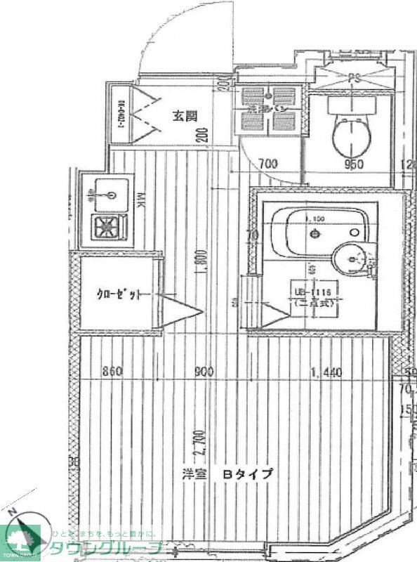 ダイヤモンドレジデンス板橋本町第2の間取り写真