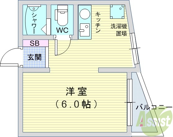Heights Laurelの間取り写真