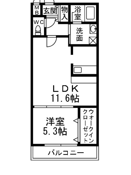 フジパレス トゥインクルの間取り写真