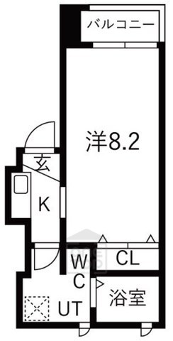 MANENT江坂町2丁目の間取り写真