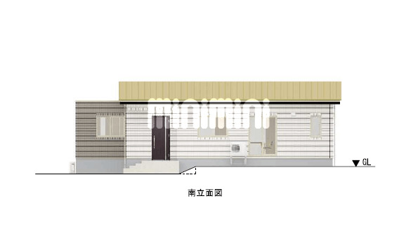 建物外観　パース南