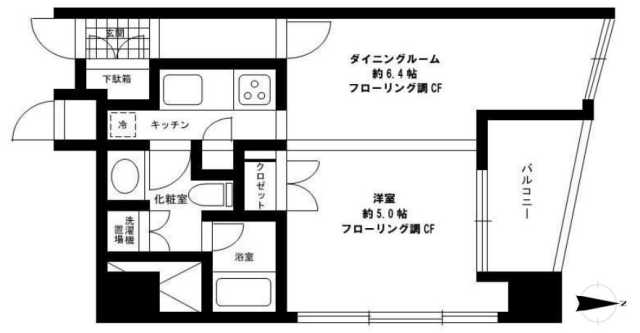 グランドメゾン千駄木の間取り写真