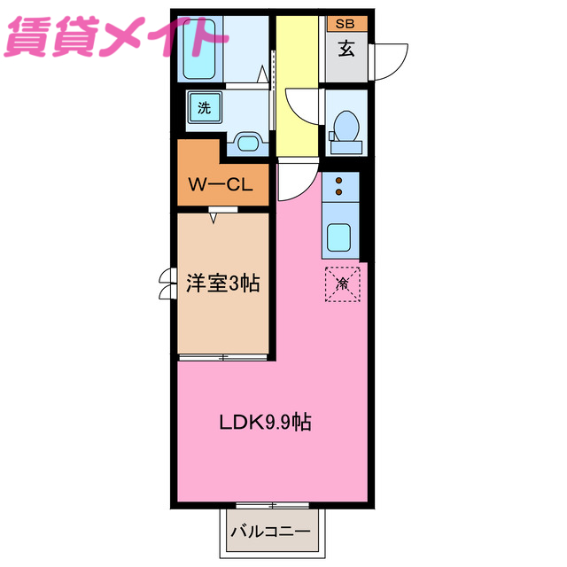 パプリカの間取り写真