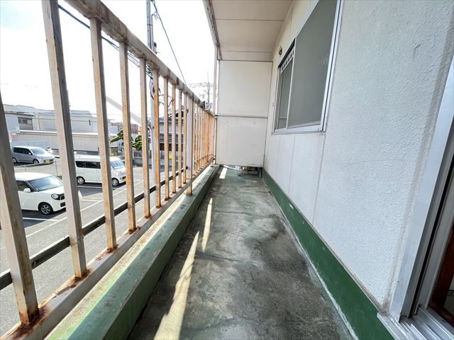 バルコニー　南向きバルコニー