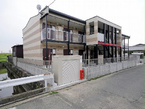 建物外観　WI－FI光インターネット環境完備。カードキー採用。