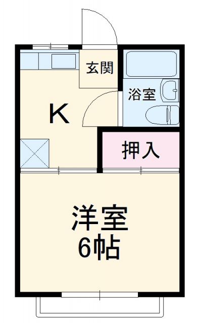 【トキワハイムの間取り】