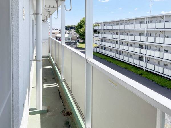 バルコニー　ビレッジハウスの同一物件・同一タイプの間取りの写真です