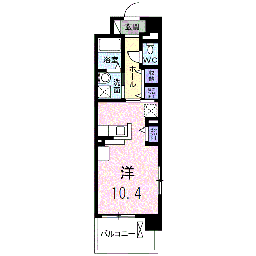 Mode　Eight　IIの間取り