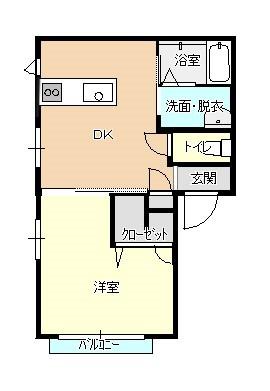 シャーメゾン西青山の間取り