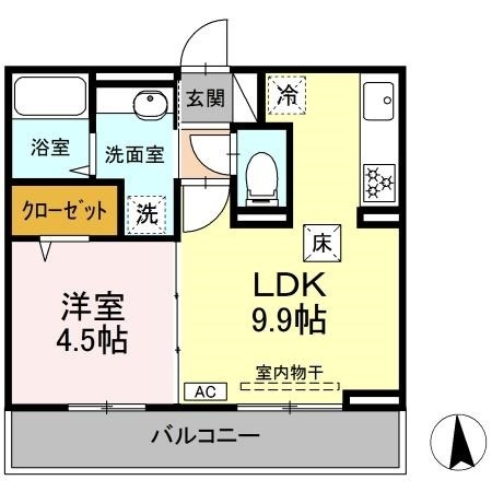 Ｍ．ＳＯＬＡＮＡ（エム・ソラーナ）の間取り