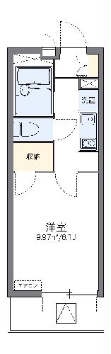 レオパレスプリマヴェーラの間取り