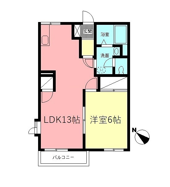 ロワール上河内IIの間取り