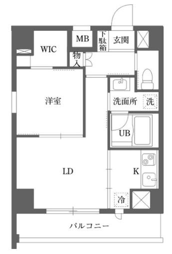 江東区大島のマンションの間取り