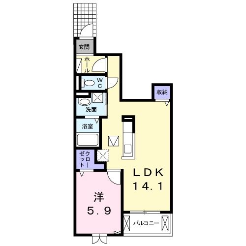 シンフォニアIIの間取り