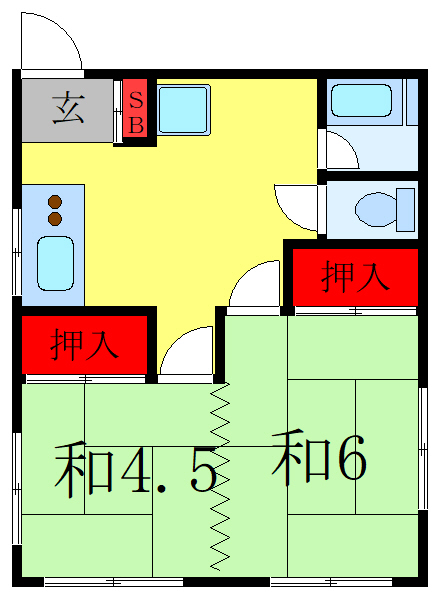 田端1丁目マンションの間取り