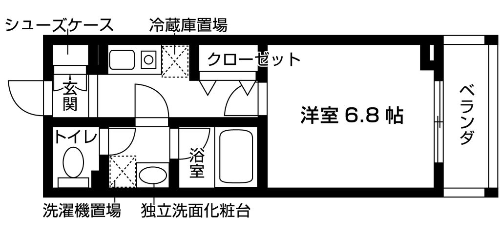 KDXレジデンス津田沼の間取り