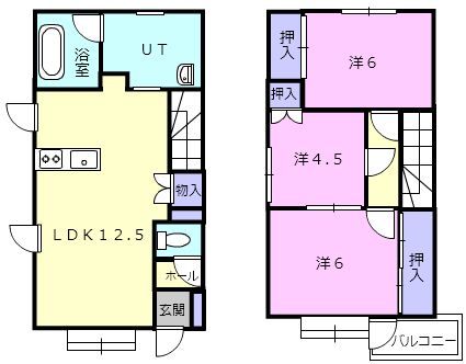 ミーツハオスプラージュの間取り