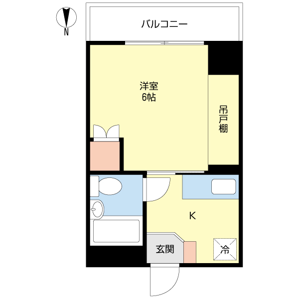 新潟ステーションハイツの間取り