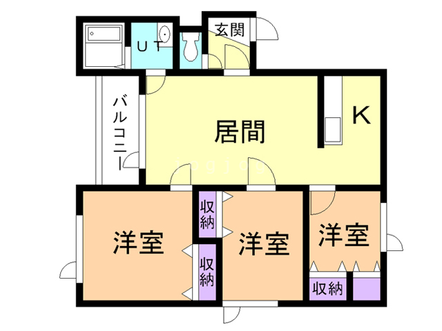 南陽館の間取り