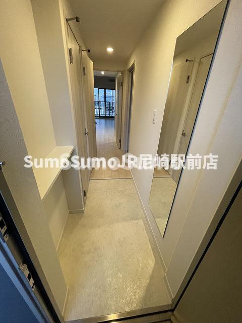 玄関　明るい玄関です