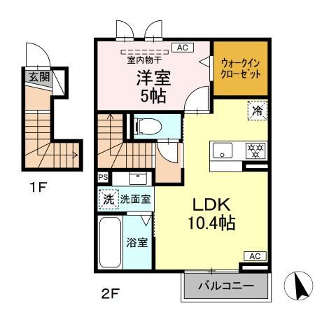 Casa arcaの間取り