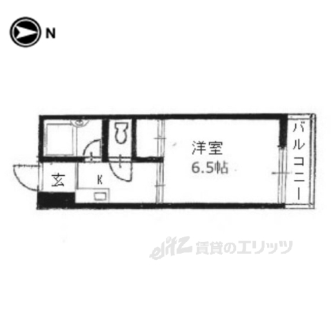 サンヴェール上高野の間取り