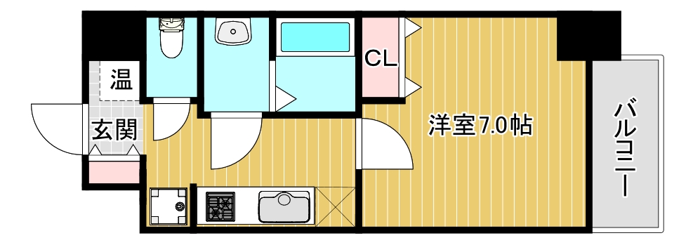 フォレシティ日本橋Vの間取り