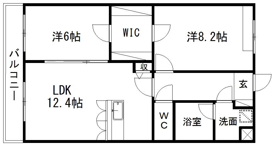 アンベリールの間取り