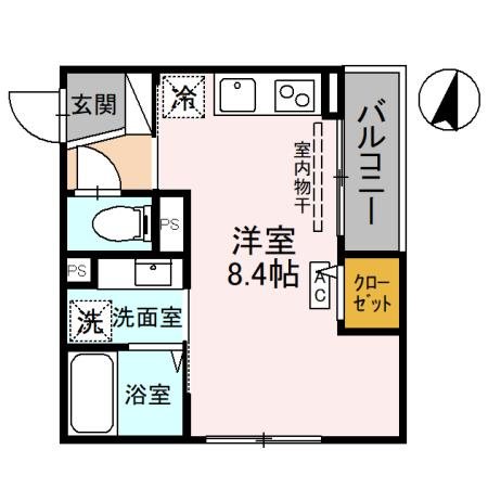 ステラ東川口の間取り