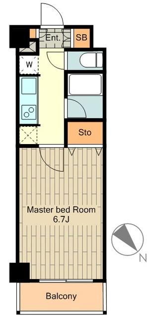 ＡＺＥＳＴ立川の間取り