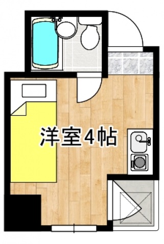 広島市中区西十日市町のマンションの間取り