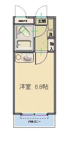 ライオンズマンション清瀬第２の間取り