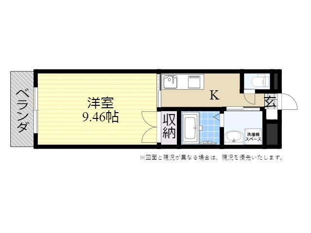 ダンハイツ大在の間取り