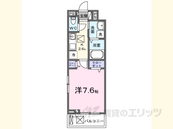 キャッスルサイド　アサヒの間取り