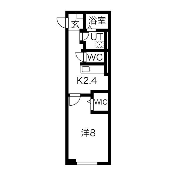 TH-Maison岡崎大樹寺(ティーメゾンオカザキダイジュウジ)の間取り