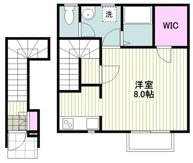 ウエイトハイツトクラの間取り