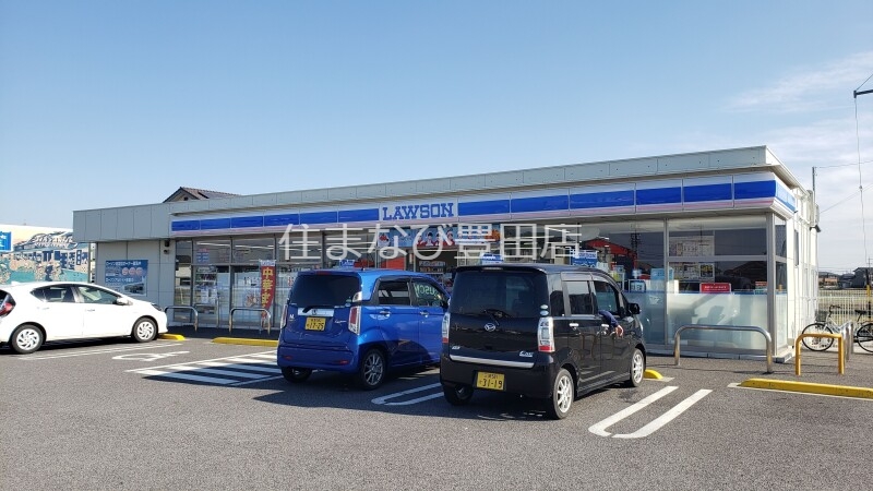 コンビニ　ローソン安城ささめ町店（コンビニ）まで419m